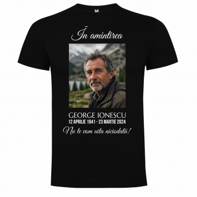 Tricou maneca scurta personalizat pentru barbati Model 8